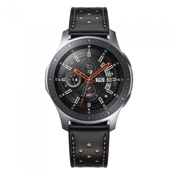 UTGATT5 - Tech-Protect Leather Samsung Galaxy Watch 3 (45mm) - Svart