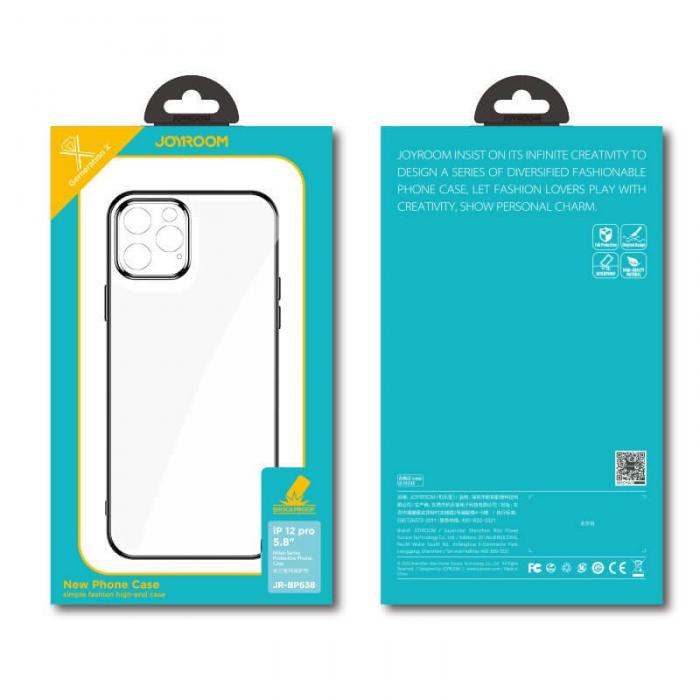 Joyroom - Joyroom New Beauty Series ultra thin case iPhone 12 & 12 Pro golden