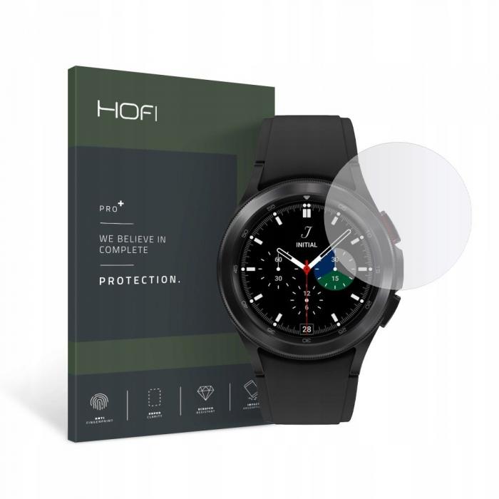 Hofi - Hofi Hrdat Glas Skrmskydd Pro + Samsung Galaxy Watch 4 Classic 42mm