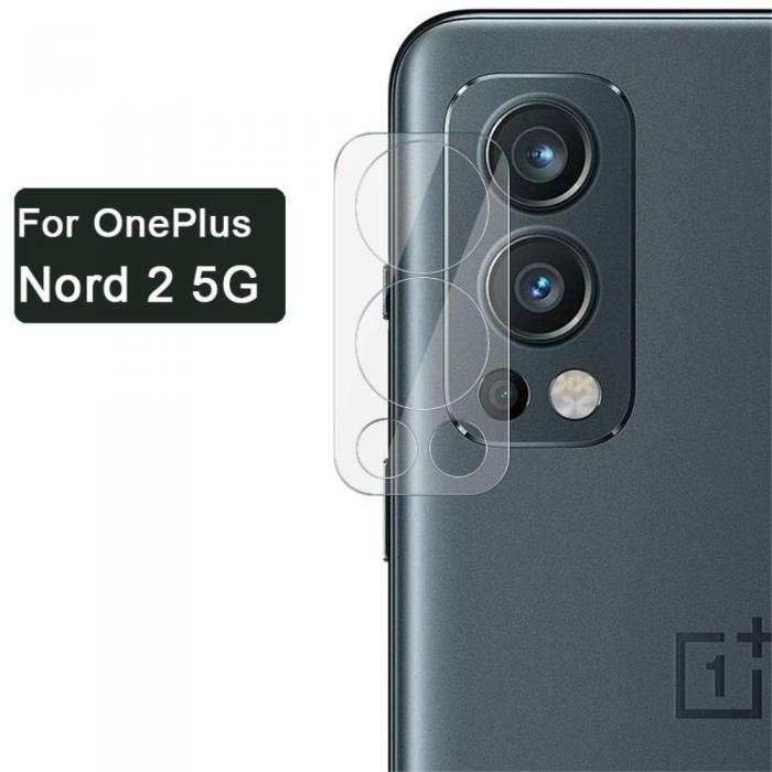 A-One Brand - [2-PACK] Kameralinsskydd i Hrdat Glas OnePlus Nord 2 5G Skrmskydd