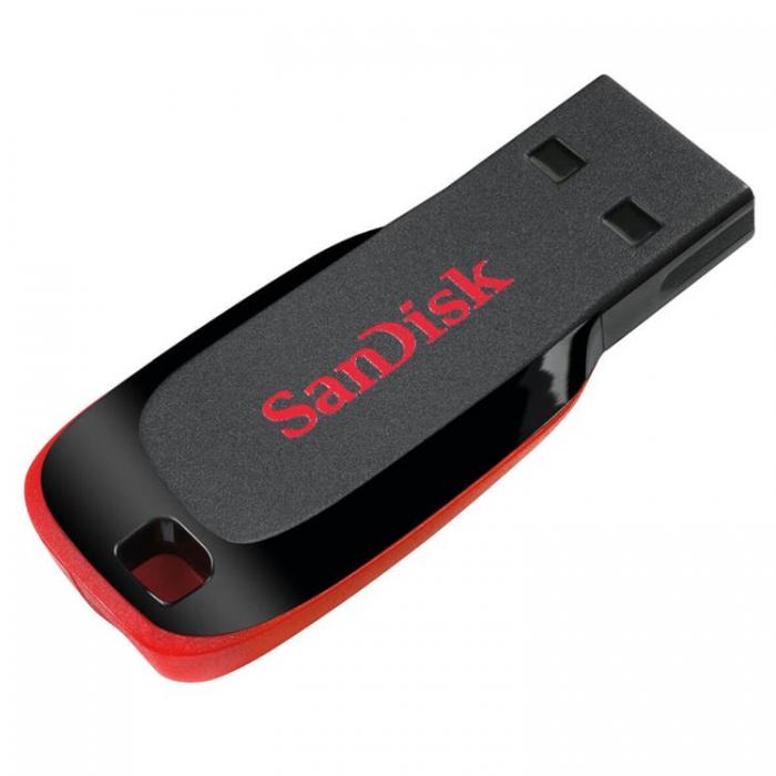UTGATT5 - SANDISK USB-minne 2.0 Blade 16GB - Svart