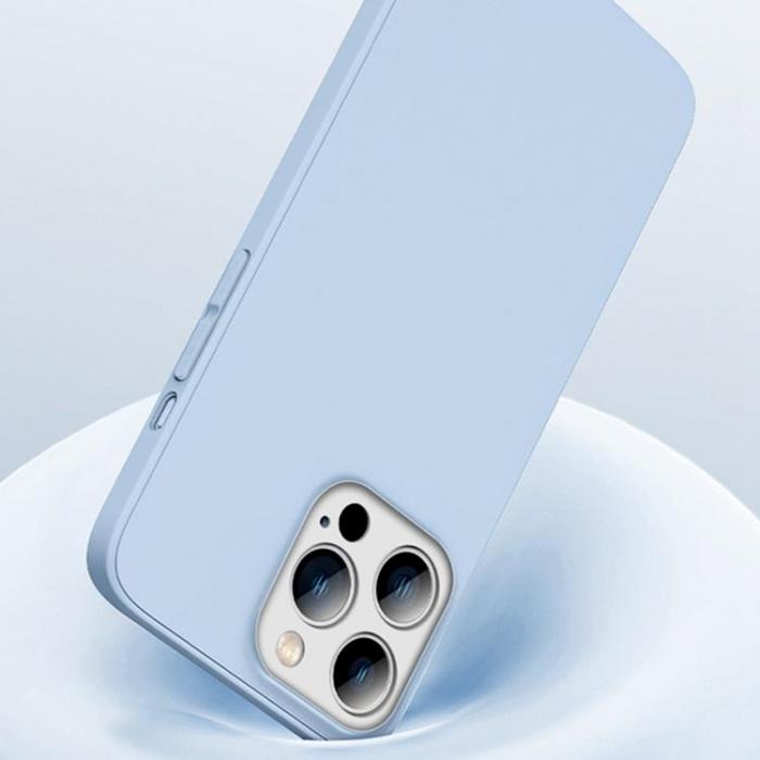 AZEADA - AZEADA iPhone 14 Skal Ultra Slim Silicone - Lila