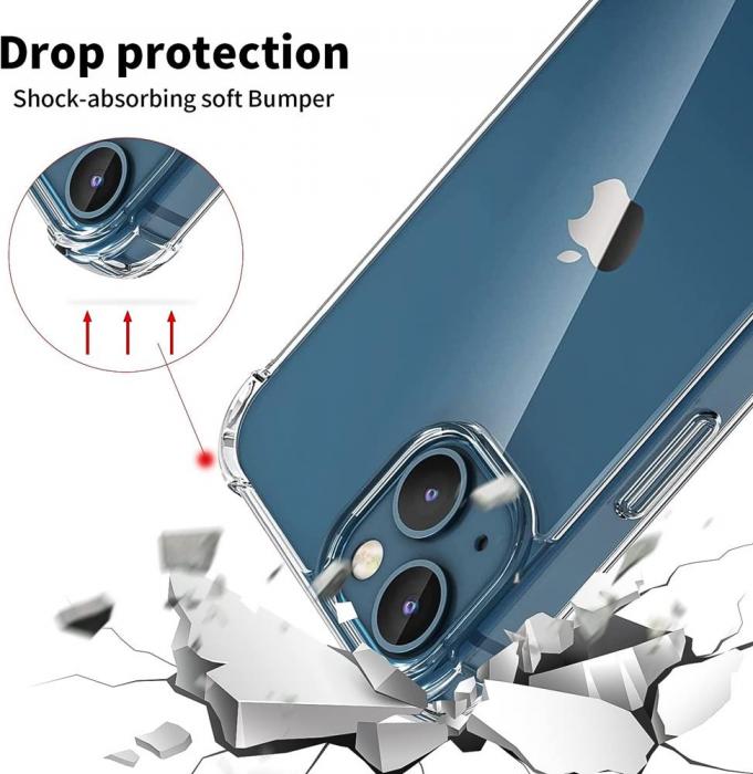 Boom of Sweden - BOOM iPhone 14 Plus Skal ShockProof - Clear