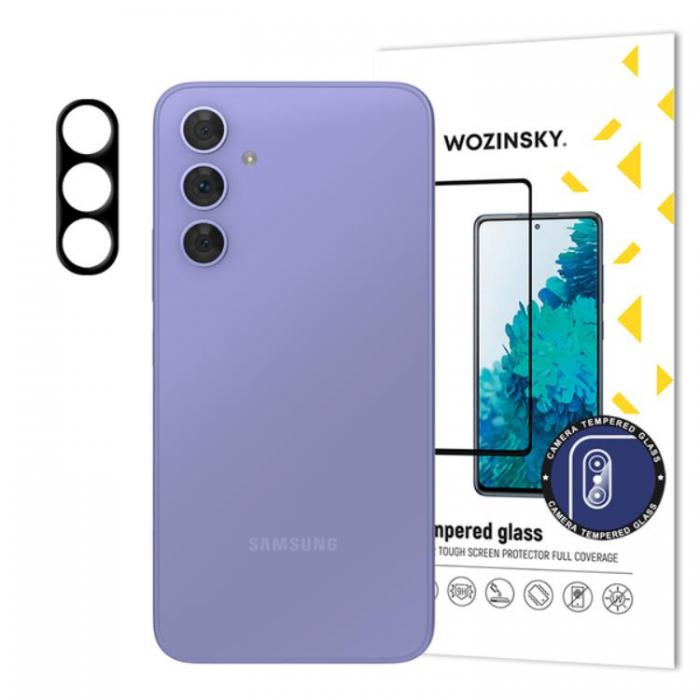 Wozinsky - Wozinsky Galaxy A54 5G Kameralinsskydd i Hrdat Glas Full Glue