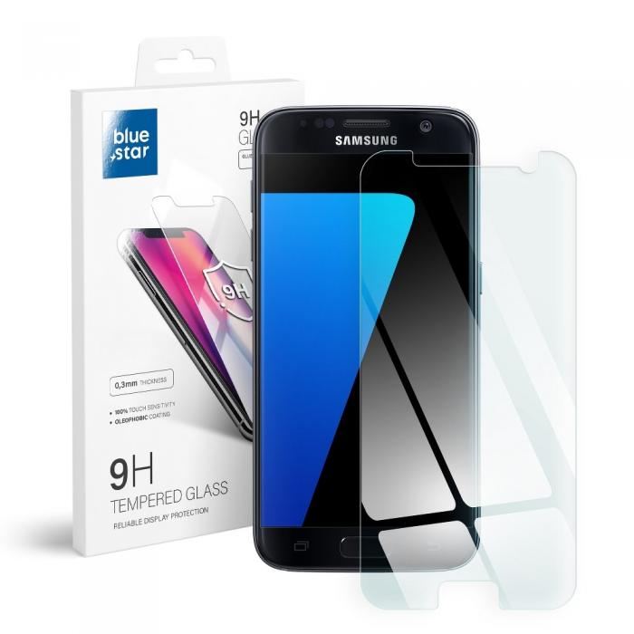 Blue Star - Blue Star Hrdat Glas Skrmskydd till Samsung (SM-G930) Galaxy S7
