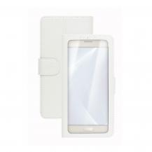 Celly - Celly Universal Wallet View 5-5,5" - Vit