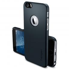 Spigen - SPIGEN Ultra Thin Fit A Skal till Apple iPhone 6(S) Plus (Metal Slate)