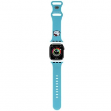 Hello Kitty - Hello Kitty Apple Watch (38/40/41mm) Armband Kitty Head - Blå