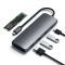 Satechi - Satechi USB-C Hybrid Med Built-in SSD Storage - Rymdgr