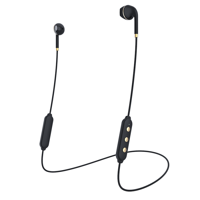 UTGATT4 - Happy Plugs Earbud Plus Wireless Ii Black/Gold