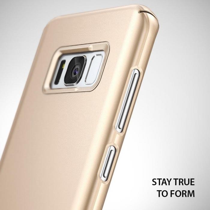 Rearth - Ringke Slim Skal till Samsung Galaxy S8 Plus - Gold
