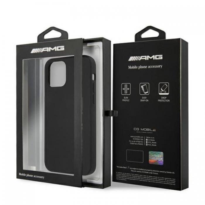 UTGATT1 - Mercedes iPhone 12/12 Pro Skal Silicone - Svart