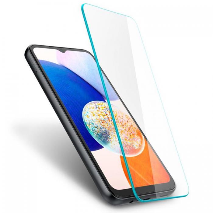 Spigen - [2-Pack] Spigen Galaxy A34 5G Hrdat Glas Skrmskydd