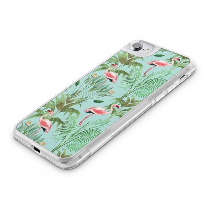 UTGATT5 - Fashion mobilskal till Apple iPhone 7 - Flamingo