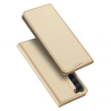 Dux Ducis - Dux Ducis Galaxy S23 Plus Plånboksfodral Skin Pro - Guld