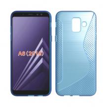 A-One Brand - Flexicase Mobilskal Till Samsung Galaxy A6 (2018) - Blå