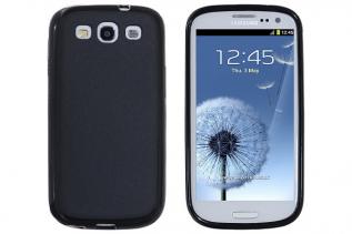 A-One Brand - FlexiCase Skal till Samsung Galaxy S3 i9300 (Svart)