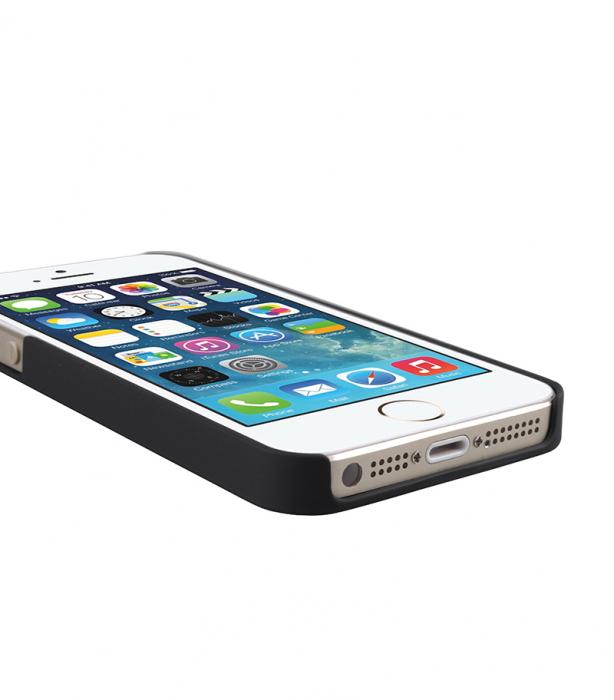 UTGATT4 - Melkco Rubberized Cover iPhone Se/5/5S Black