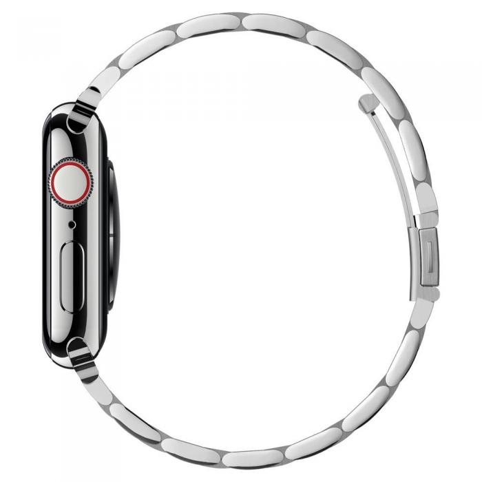 Spigen - SPIGEN Modern Fit Band Apple Watch 4/5/6/7/8/Se (38/40/41mm) Silver