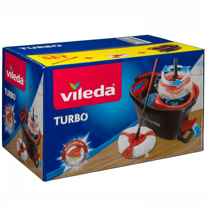 Vileda - VILEDA Mopp Easywring & Clean Turbo