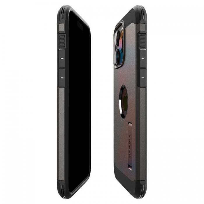 Spigen - Spigen iPhone 15 Pro Mobilskal Magsafe Tough Armor - Brun