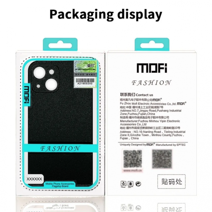 Mofi - Mofi iPhone 15 Plus Mobilskal - Svart