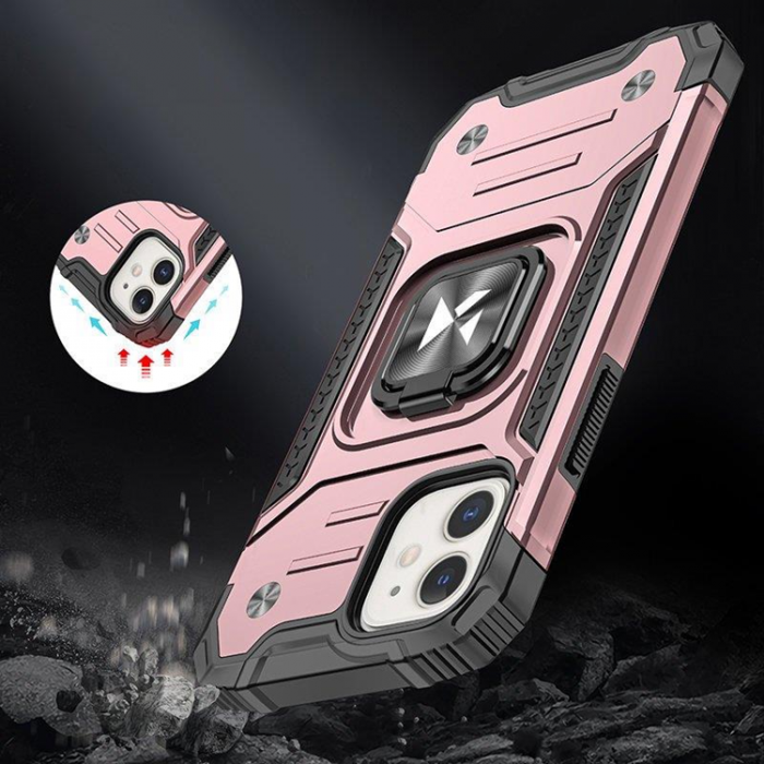 Wozinsky - Wozinsky iPhone 14 Plus Mobilskal Ringhllare Armor - Guld