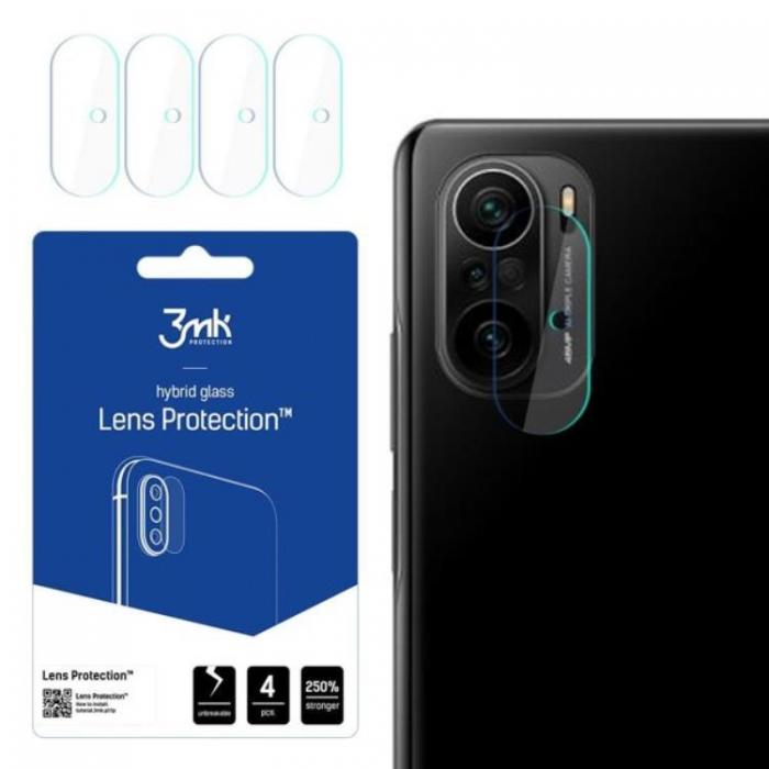 3MK - 3MK Xiaomi POCO F3 5G Kameralinsskydd i Hrdat Glas