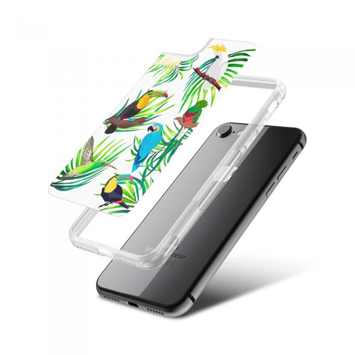 UTGATT5 - Fashion mobilskal till Apple iPhone 7 - Tropical Birds