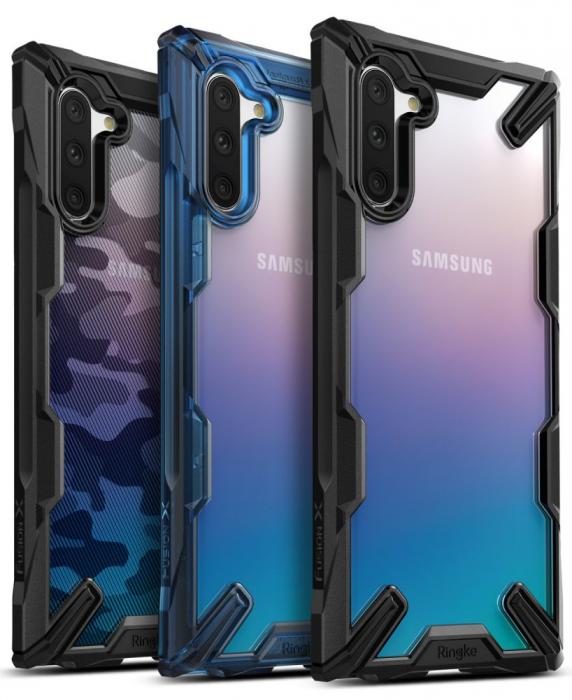 UTGATT5 - Ringke Fusion X Galaxy Note 10 Camo Svart