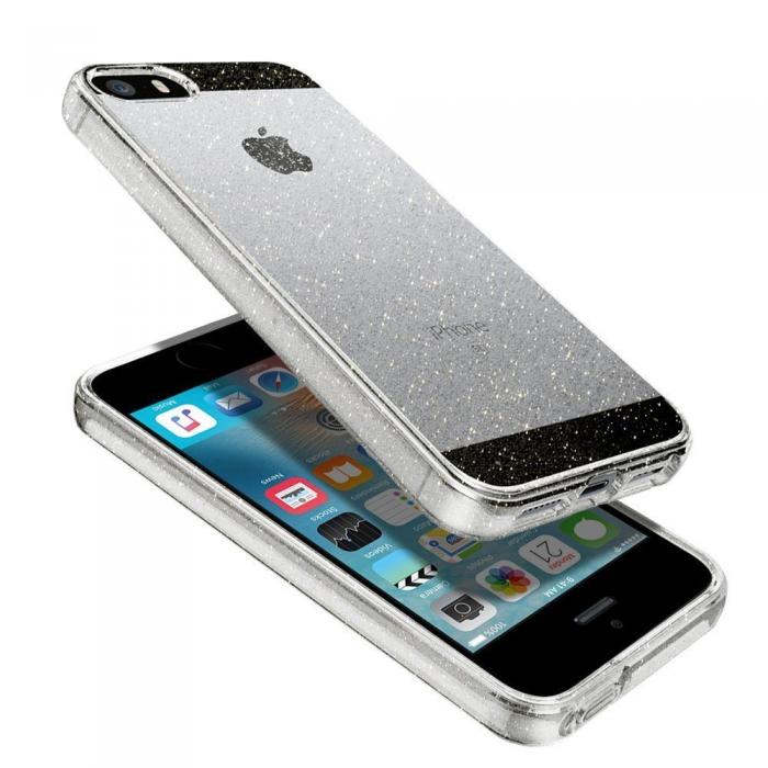 UTGATT5 - Spigen Flytande Luft iPhone 5S / Se Blnker Crystal