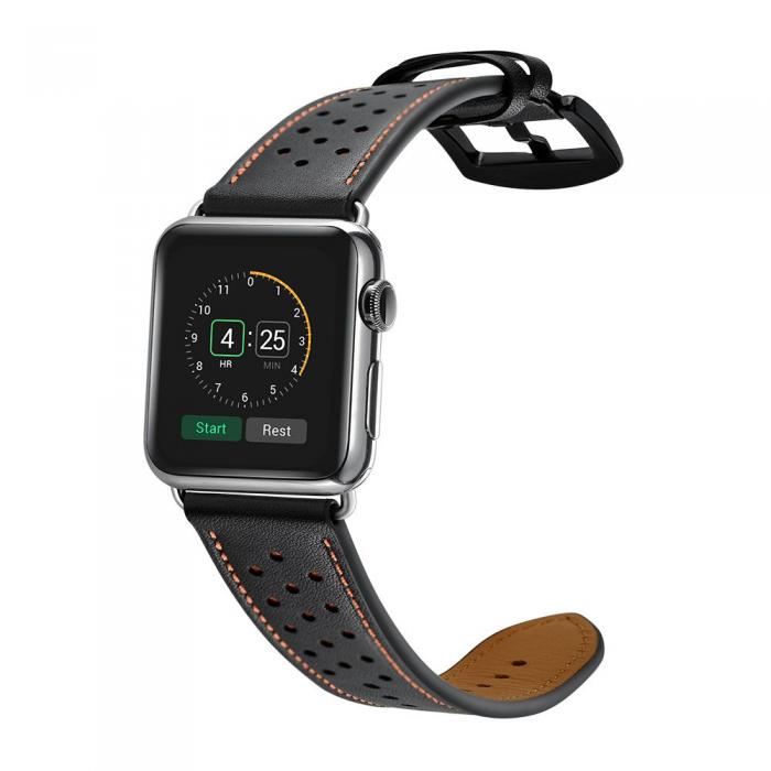 UTGATT5 - Tech-Protect Lder Apple Watch 1/2/3/4/5 (42 / 44Mm) Svart