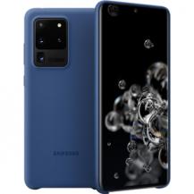 Samsung - Samsung Silicone Cover Samsung Galaxy S20 Ultra - Blå