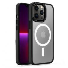 Tech-Protect - iPhone 13 Pro Skal Magsafe Magmat - Clear/Svart