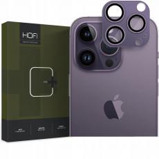 Hofi - HOFI iPhone 14 Pro/14 Pro Max Kameralinsskydd i Härdat Glas Fullcam Pro+ - Lila