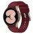 A-One Brand - Galaxy Watch Armband Silikon (20mm) - Wine Röd