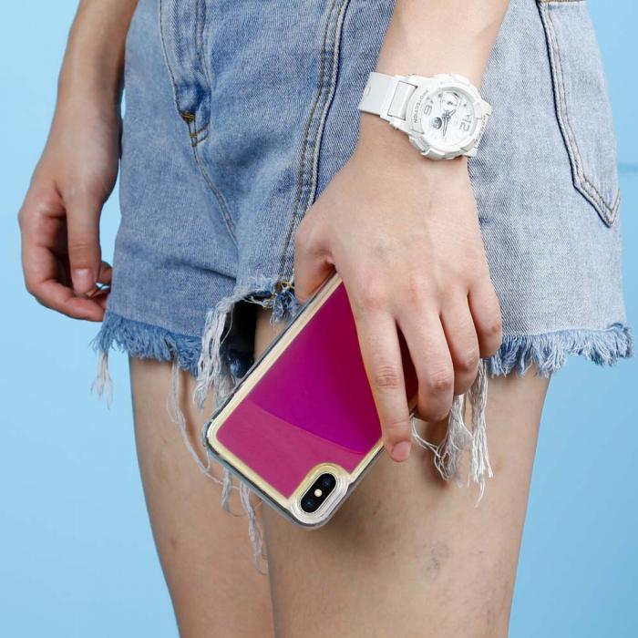 UTGATT5 - Designa Sjlv Neon Sand skal iPhone Xs Max - Violet
