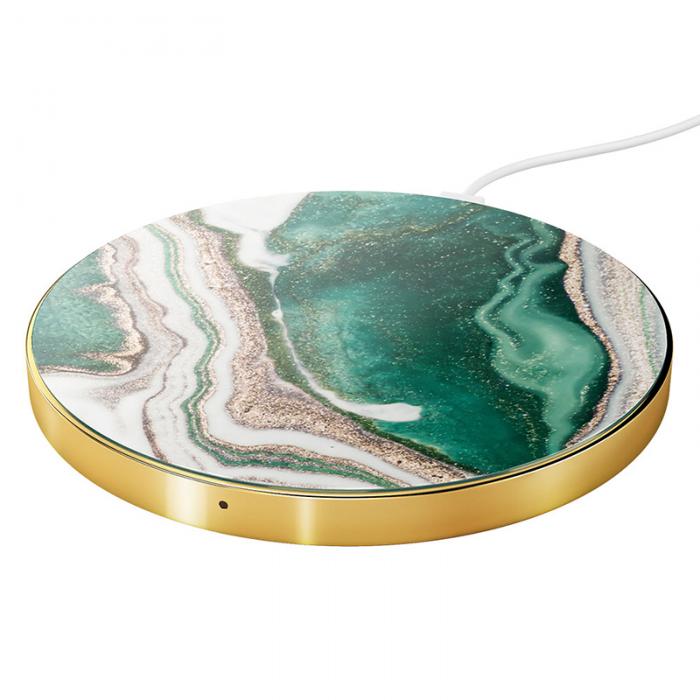 UTGATT5 - iDeal of Sweden Wireless Charger Golden Jade Marble