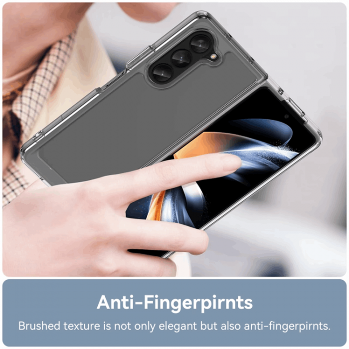 A-One Brand - Galaxy Z Fold 5 Mobilskal Acrylic TPU - Clear