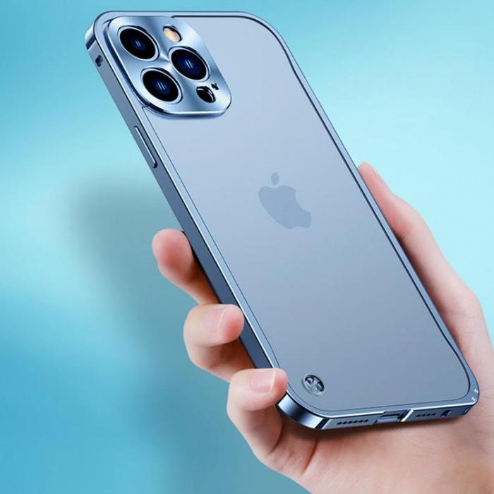 A-One Brand - iPhone 13 Skal Metall Slim - Guld