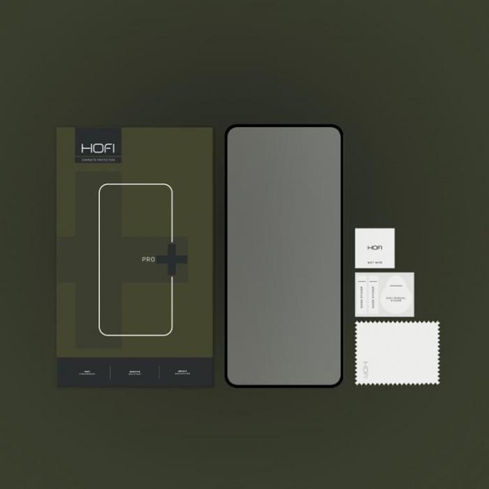 Hofi - Hofi iPhone X/XS/11 Pro Hrdat Glas Skrmskydd Pro Plus - Svart