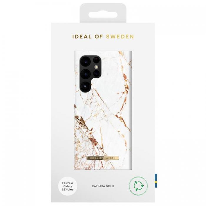 iDeal of Sweden - IDeal of Sweden Galaxy S23 Ultra Mobilskal - Carrara Gold