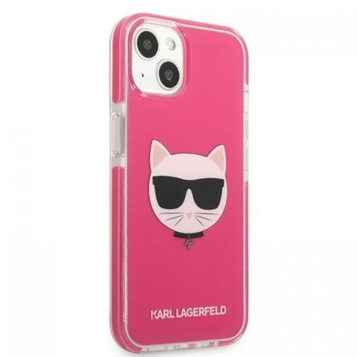 KARL LAGERFELD - Karl Lagerfeld iPhone 13 Mini Mobilskal Choupette Head