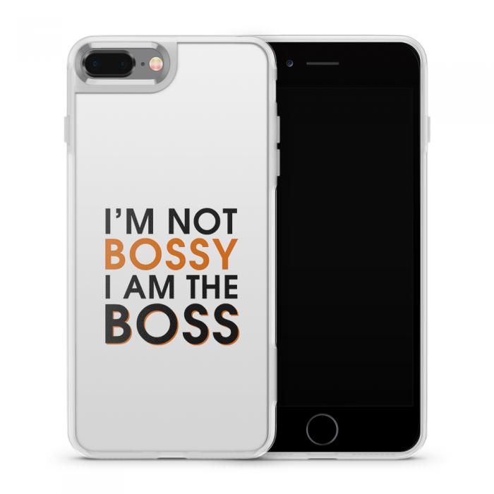 UTGATT5 - Fashion mobilskal till Apple iPhone 8 Plus - I am boss