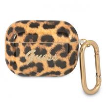 Guess&#8233;Guess Leopard Collection Skal AirPods Pro - Guld&#8233;