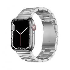 Forcell - Forcell Apple Watch (38/40/41mm) Armband F-Design - Silver