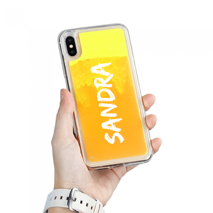 UTGATT5 - Designa Sjlv Neon Sand skal iPhone Xs Max - Orange