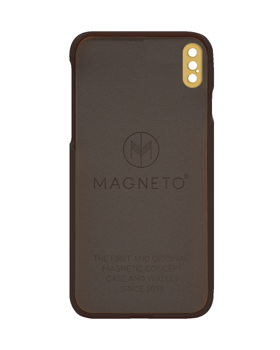 UTGATT4 - Marvlle iPhone XR Magnetiskt Skal - Brown