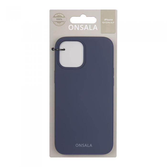 Onsala Collection - Onsala Mobilskal Silikon Cobalt Blue iPhone 12 & 12 Pro