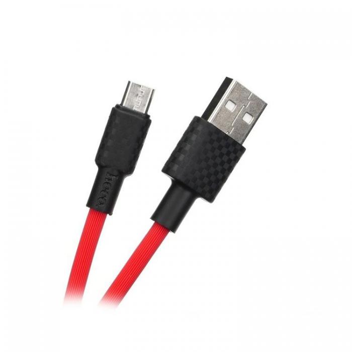 UTGATT1 - Hoco Superior Micro USB Kabel 1m - Rd